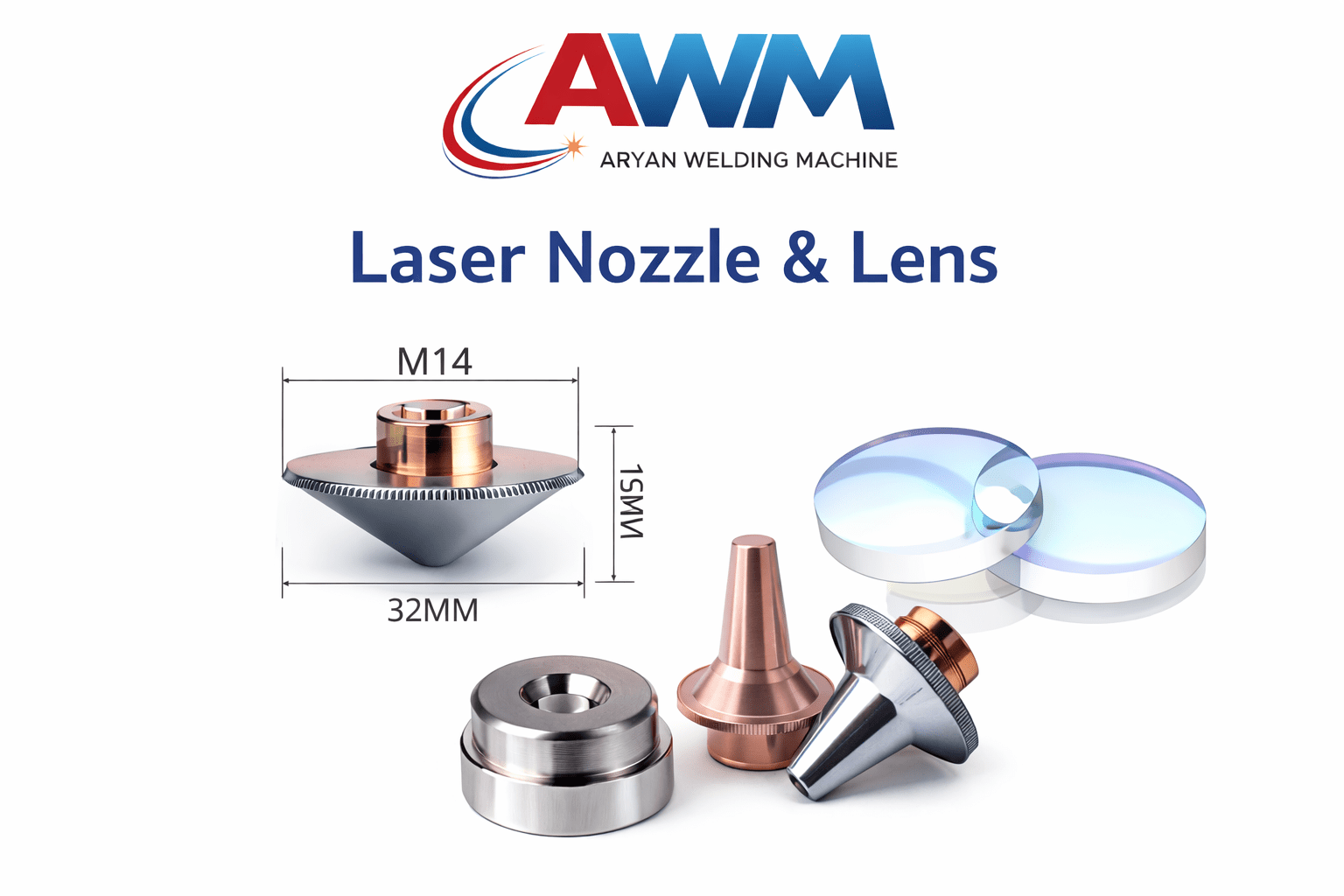 laser nozzle & lense